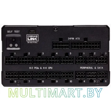 Блок питания Corsair AX1600i 1600W (CP-9020087-EU) картинка 6